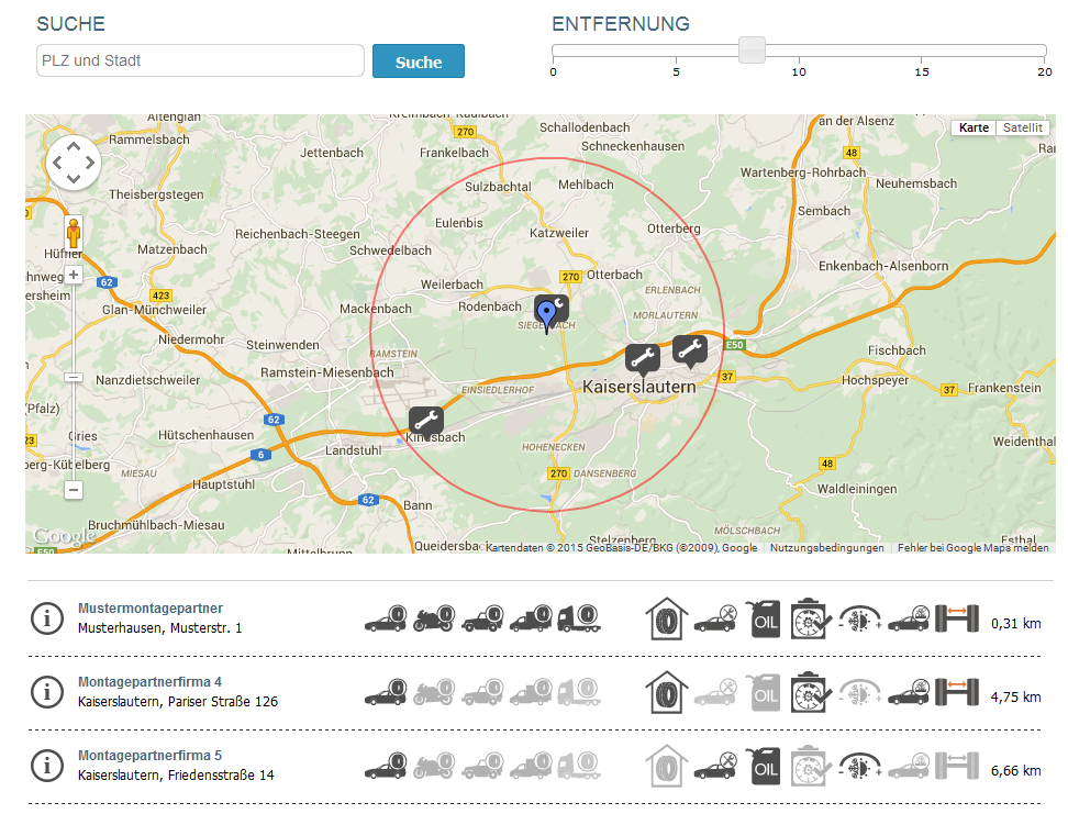 Montagepartnersuche