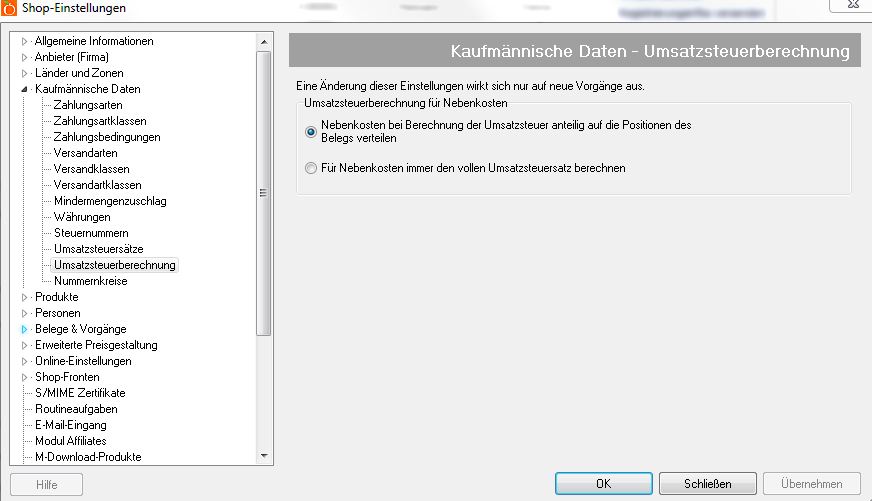 Umsatzsteuerberechnung