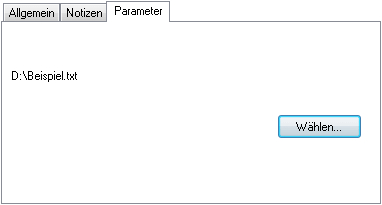 Parameter von "Datei an aktuellen Beleg anhängen"