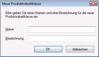 Neue Produktrabattklasse erstellen