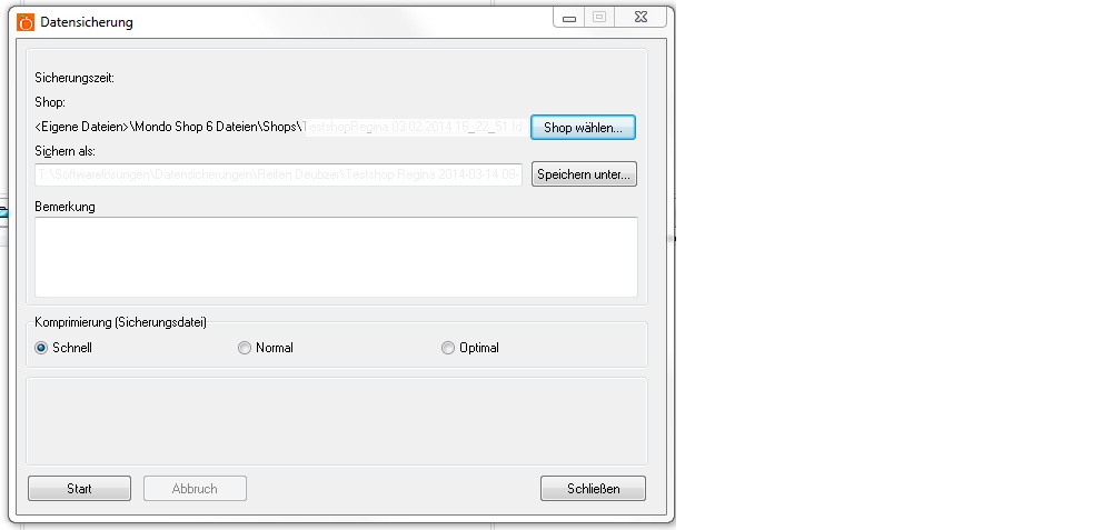 Datenssicherung