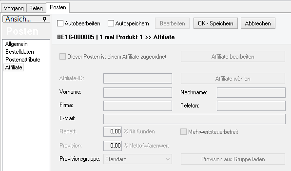 Affiliate - Posten