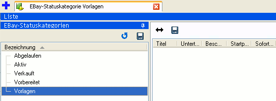 Kategorien im Bereich eBay