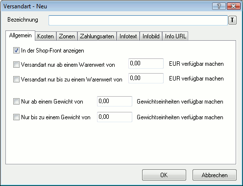 Register Allgemein